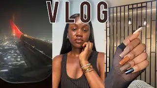 VLOG #4: MOVING TO LAGOS?! - TRAVEL PREP + PACK + TRAVEL WITH ME + STEPH&rsquo;S BIRTHDAY DINNER + NAILS