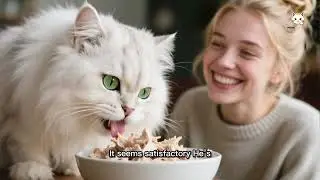 😻🍽️ Persian Cat Taste Test Challenge 🐾✨
