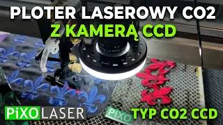 Ploter Laserowy  Pixo Laser typ Co2 z kamerą CCD