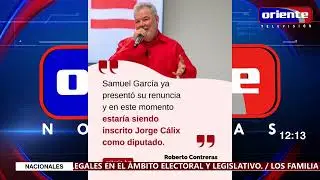 Roberto Contreras aseguró que Jorge Cálix asumirá como diputado del Congreso Nacional.