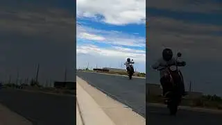 Yes - Finally hit balance point. #Honda #grom #wheelie practice #stunt #bikelife #godisgood