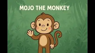 Mojo the Monkey | Jungle Animals Nursery Rhyme