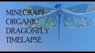 Minecraft -Organic DRAGONFLY Timelapse