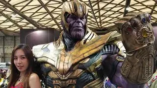 🔴 Queen Studios - Thanos Life Size Bust Infinity War at Wonder Fest 2020 at Wonder Fest 2020