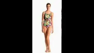 Angry Birds Don't Worry, Be Angry Thin Strap Swimsuit | SwimOutlet.com