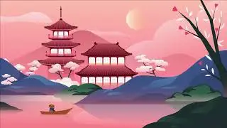 Japan temple background video for cartoon animation no cope write strike @vfxtools