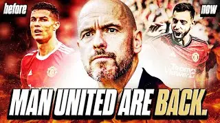 How Erik Ten Hag SAVED A CRUMBLING Man United.