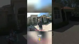 Man SLAPS Driver for ALMOST Hitting Him! Shocking Road Rage! #criminal #police  #shorts #short