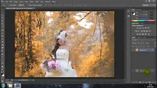 Photoshop Tutorial Easy Make Colors Autumn Effect