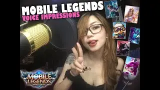 MOBILE LEGENDS VOICE IMPRESSIONS PART 1 | Lharvina Santos