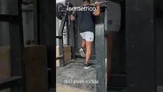 Isometrico-ISO Push rodilla