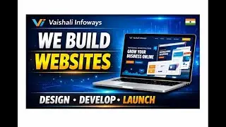 💥 Modern Website Design & Development for Real Businesses in India 💻✨| Vaishali Infoways 🚀