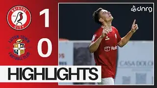 SCOTT TWINE SCREAMER 💥 Bristol City 1-0 Luton Town | Highlights