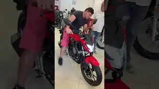 Nova CB TWISTER 300F vermelha 🚀