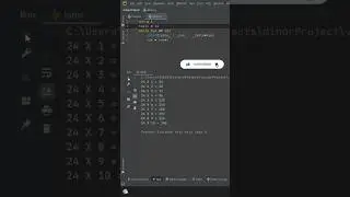 Print table using While loop | python | Codewati | #shorts #python