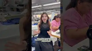 Ever wonder why fashion brands love this factory? 👗#dress #supply  #oem #odm   #clothingfactory