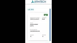 LIC IPO ALLOTMENT STATUS