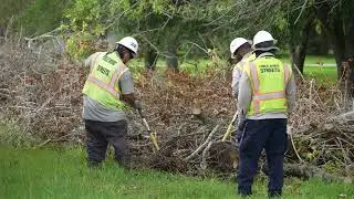 League City Public Works | Large Debris Removal