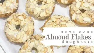 Almond flakes doughnuts | Homemade