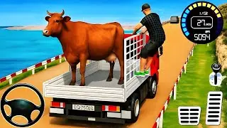 Farm Animal Truck Transport Simulator - Real Zoo Transpoter Truck Driving - Android GamePlay #4