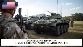 US Marines' 2nd Light Armor Exercise For Future War Readiness