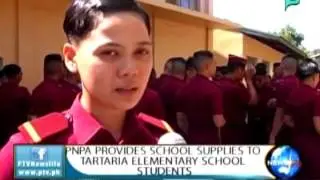 NewsLife: PNPA provides school supplies to Tartaria Elementary School student || Jun. 1, 2015