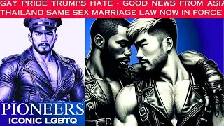 Gay Pride Trumps Hate 🏳️&zwj;🌈Good News & Gay Art In Asia Thailand Gay LGBTQ Marriage Equality In Force