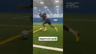 The best players in the world don&rsquo;t change how they move when the ball shows up. #soccertraining