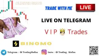 BINOMO LIVE TRADING SIGNAL - TRADE WITH ME  FOR 1 MINUTE SURE TRADE WITH 99 % ACCURACY