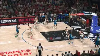 Bo Lamar poster dunk on D. Garrett ABA-NBA Era NBA2K NBA2K20