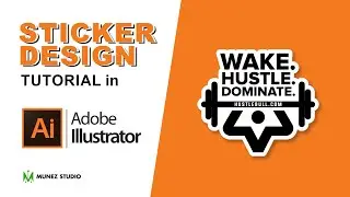 How to Make a Die-Cut Sticker with Adobe Illustrator | Adobe Illustrator Tutorial