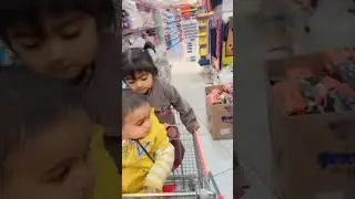 Shopping cart with my sisu taju🎀💜 #kidssong2024 #children #animatedsongs #funforkids #nurseryrhymes