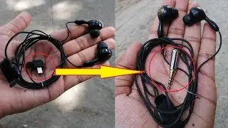 How To Repair Old Earphones with New 3.5mm Jack Pin | Restore Broken Earphone
