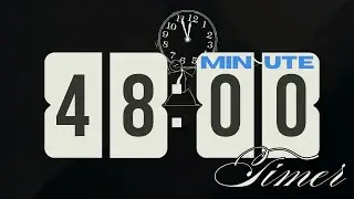 48 Minute Silent Timer ⏳ | No Sound Countdown Timer for Study, Work, Focus & Meditation