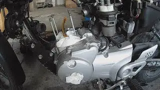 Honda CBF 125 Engine Swap part 1.