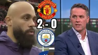 🔴Arsenal will make it 9 points Gap! Full reactions Man United vs Man City 2-0 Carrick Hands