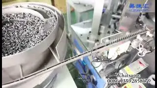 Two Way Hinge Automatic Assembly Line for Furniture Cabinet Hinges#hingemakingmachine