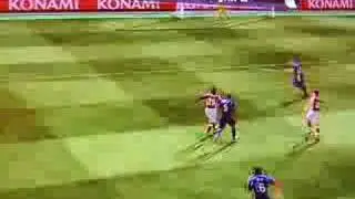 PES 2008 Xbox 360 Great run by Adebayor