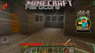 Minecraft Hardcore #1-Come&ccedil;ando super bem