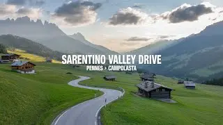 Pennes to Campolasta | Scenic Sarentino Valley Drive in 4K 🇮🇹