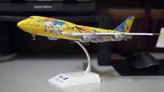 JC Wings ANA All Nippon B747-400D Pokemon JA8957 Diecast 1/200 Model