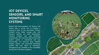 What Tools Make It Possible to Trace Crops Throughout Their Entire Lifecycle