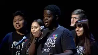 A student surprise at the 2016 Back to School Kick-off