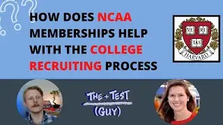 How does an NCAA membership help with the college recruitment process?