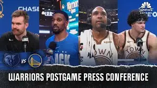 Steve Kerr, Warriors players react to Warriors' win vs. Grizzlies | NBC Sports Bay Area