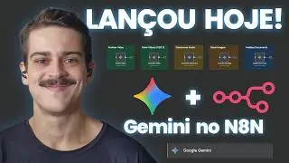 NOVOS n&oacute;s Google Gemini no n8n &mdash; Configura&ccedil;&atilde;o completa e casos de uso