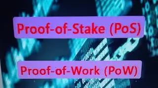 Different between proof of work and proof of stack