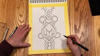 Drawing as Meditation Examples: Time Lapse 3, Drawing in Ink