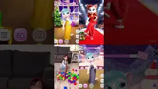 My Talking Angela &ndash; Funny Moments #mytalkingangela #shorts #funny