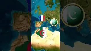 Why France always support India against pakistan#mapaimation#fact#history
